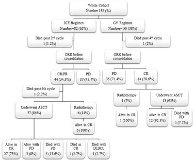 Outcome and toxicity of ifosfamide, carboplatin, and etoposide versus gemcitabine and vinorelbine regimen for pediatric patients with relapsed or refractory Hodgkin’s lymphoma